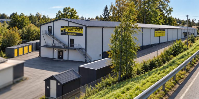 Retusjert foto av Minilager Dal, Trondheimsveien 1