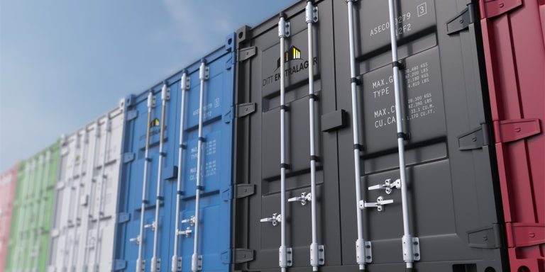 Eksempelbilde av drive-in-containere